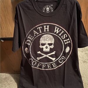 Black T-Shirt Death Wish Coffee